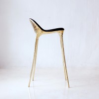 <a href="https://www.galeriegosserez.com/artistes/loellmann-valentin.html">Valentin Loellmann </a> - Brass - Tabouret haut